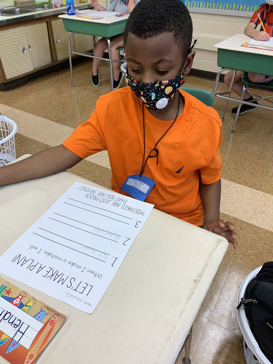 GrundySecond's tweet photo. This week our class talked about making mistakes and coming up with a plan to fix them. https://t.co/woUVWwDdfq