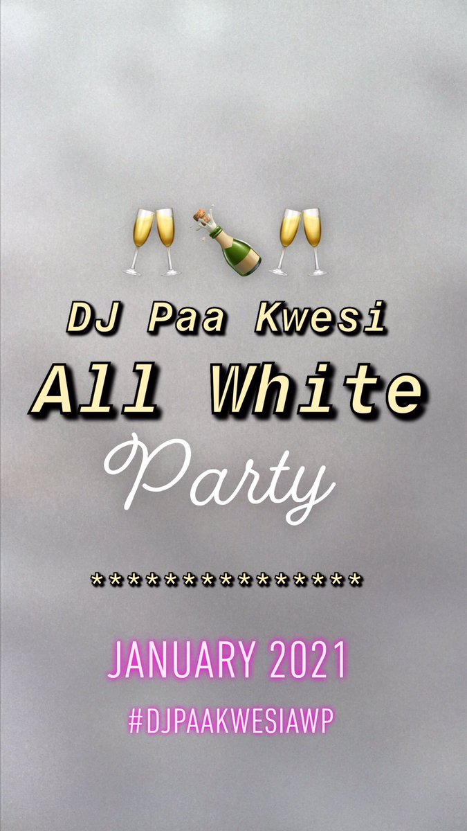 pke_worldwide's tweet photo. @djpaakwesi All White Party
January 2021
.
.
.
#djpaakwesiAWP #djpaakwesi #africascoolestdj https://t.co/ILpHk7SAOh