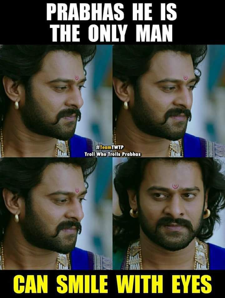 fanof_prabhas_'s tweet photo. He Can smile with his eyes #Prabhas #41DaysToREBELSTARBDay https://t.co/lxS14m8xEp