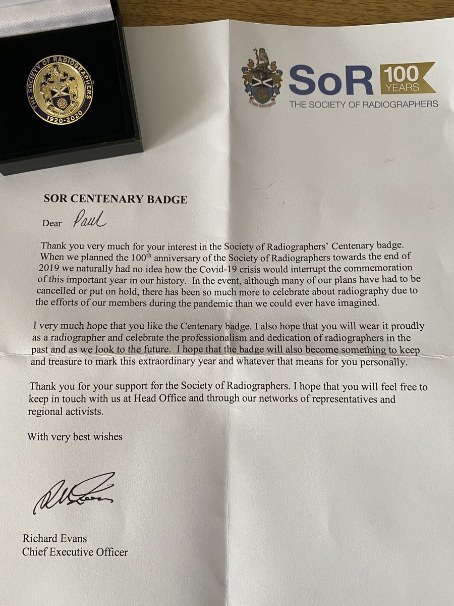 PaulSimpson56's tweet photo. Look what arrived in the post today @SCoRMembers! #sor100 https://t.co/qHUpdfzg6R