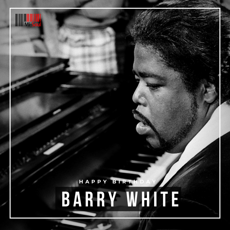 The piano, The Voice, The songs
Happy Birthday Barry White!

Credit: Facebook/Barrywhite 
