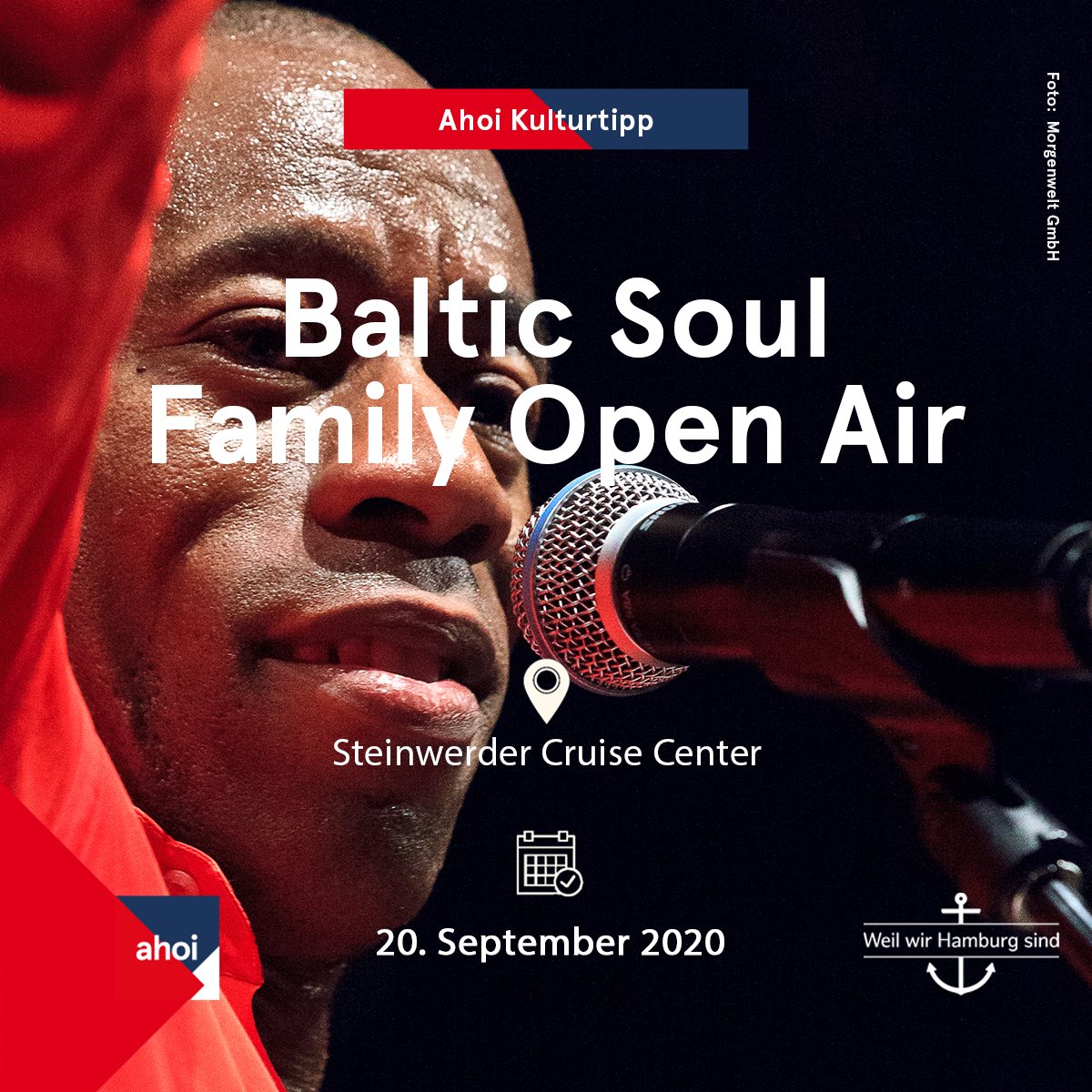 mein_hamburg's tweet photo. 💃🎶Am 20. September 2020 ist es endlich soweit! Der originale Sound des Baltic Soul Weekender kommt nach Hamburg zum Baltic Soul Family Open Air. ❤️

👉 Tickets und Infos: https://t.co/7OZMkgyCs4 https://t.co/WDV7A0ZAAW
