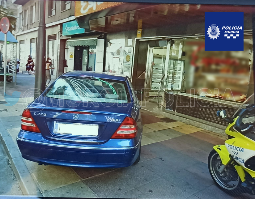 El homo incivicus motorizado, perteneciente a la familia de los homínidos, se caracteriza por no tener el más mínimo respeto por la normativa en seguridad vial, llegando a estacionar y ocupar la totalidad de una acera con el fin de conseguir víveres para su subsistencia.