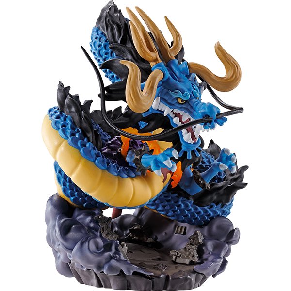 チャールズ部長 Logbox Re Birth ワノ国編 壱 博羅町上空に四皇カイドウ 龍バージョンは初 フィギュア化 いやぁ カイドウがジオラマに凝縮されてていいなぁ ジオラマで博羅町がついてるのがgood Onepiece T Co H6wqkorvfz