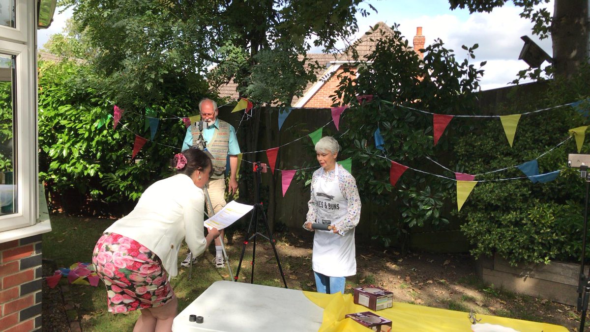 Murdered4Money's tweet photo. The Great British Bump Off timeline.
Socially distanced filming is underway. We have a couple of bubbles in our group which allows some of our actors to get up close but as you can see not all
https://t.co/dtATSunX0J...
@CareforVeteran
#bakeoff #bumpoff #savethearts #actorslife https://t.co/mctEFqNjIV
