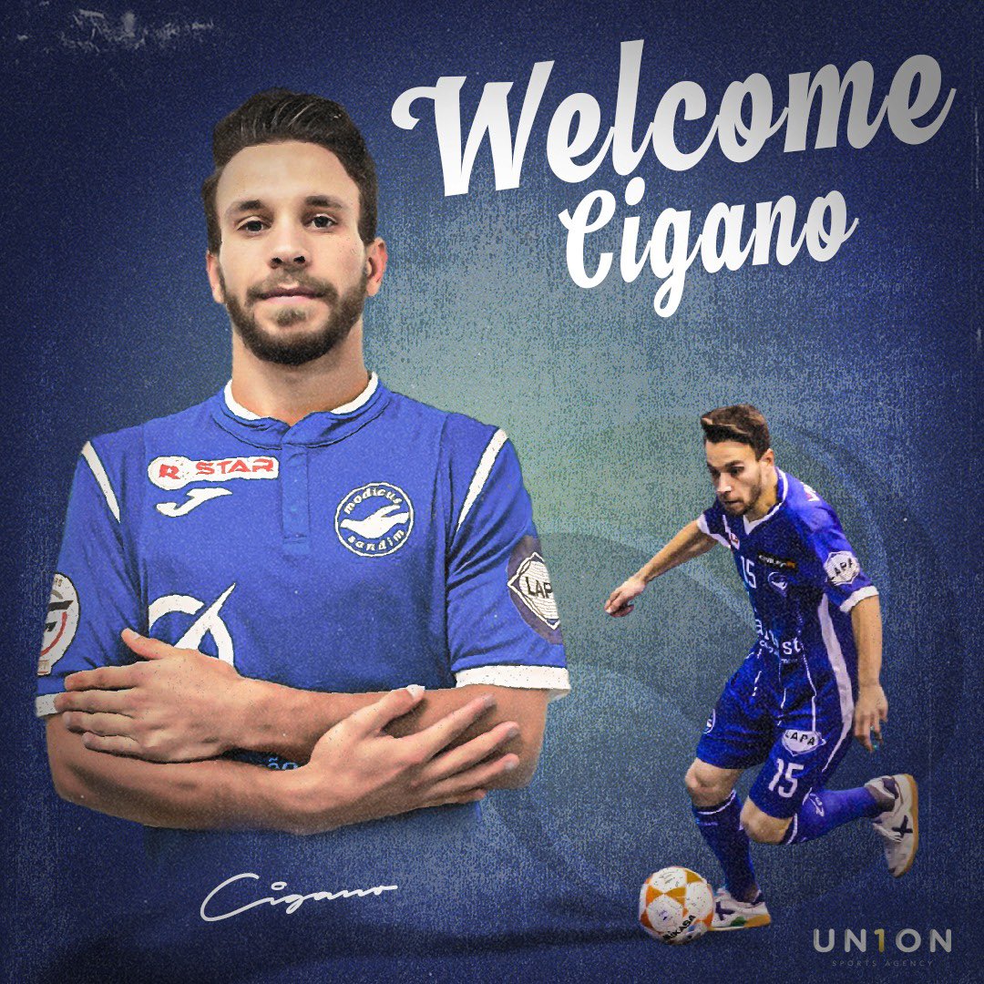 Un1onA's tweet photo. #WelcomeCigano #UnionPlayer #Un1on #UnionSportsAgency #Futsal #Futsala #ADModicusSandim #PortugueseFutsalLeague #TopFutsalPlayer #Un1onFamily #InternationalAgency #Since2020 https://t.co/oRT1K8ny0M