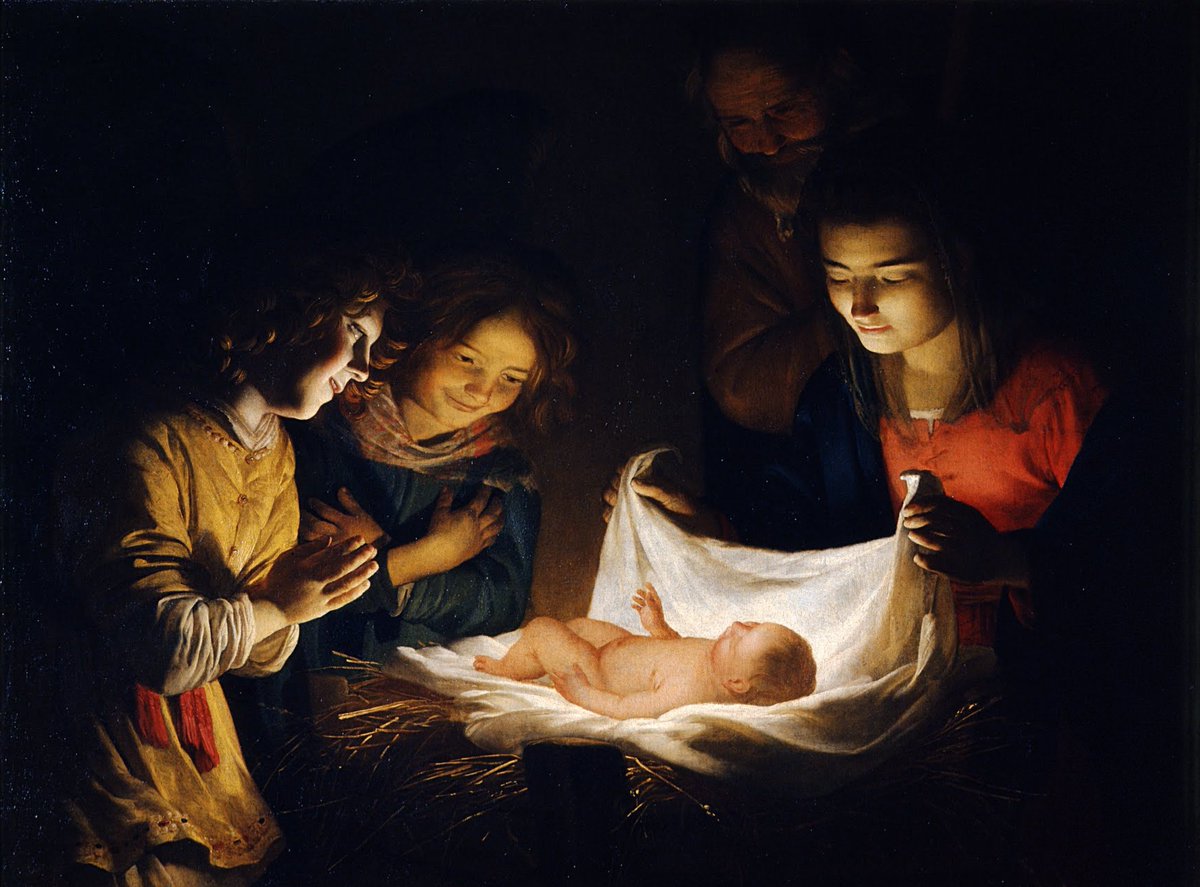 BaroqueQtdien's tweet photo. Adoration of the Child by Gerard van Honthorst, c.1620 - @UffiziGalleries, Florence
#art
#VanHonthorst #Medici https://t.co/pgnLYIEvL7