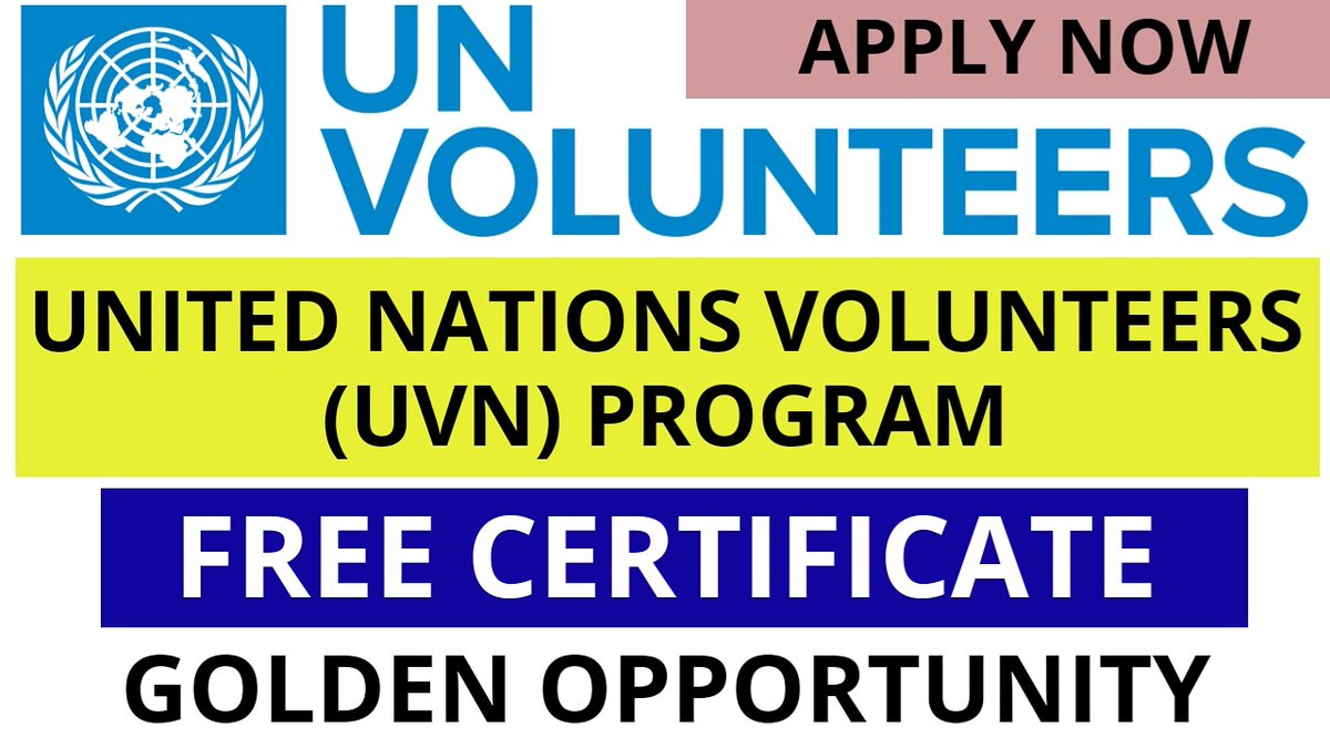GyaanTalks's tweet photo. Want to enroll into UN Volunteering Programs, and want a free Volunteering Certificate from United Nations, then this video is for you!
https://t.co/1s9glPrlyS
Check it out!
#unitednations #5Baje5Minute #UnitedForSSRJustice #UCLfinal #USOpen #UGCGuidelines #FeedFood4SSR #COVID19 https://t.co/1LdWftgW5S