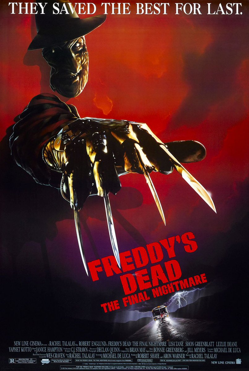 9/12/20 (first viewing) - Freddy's Dead: The Final Nightmare (1991) Dir. Rachel Talalay