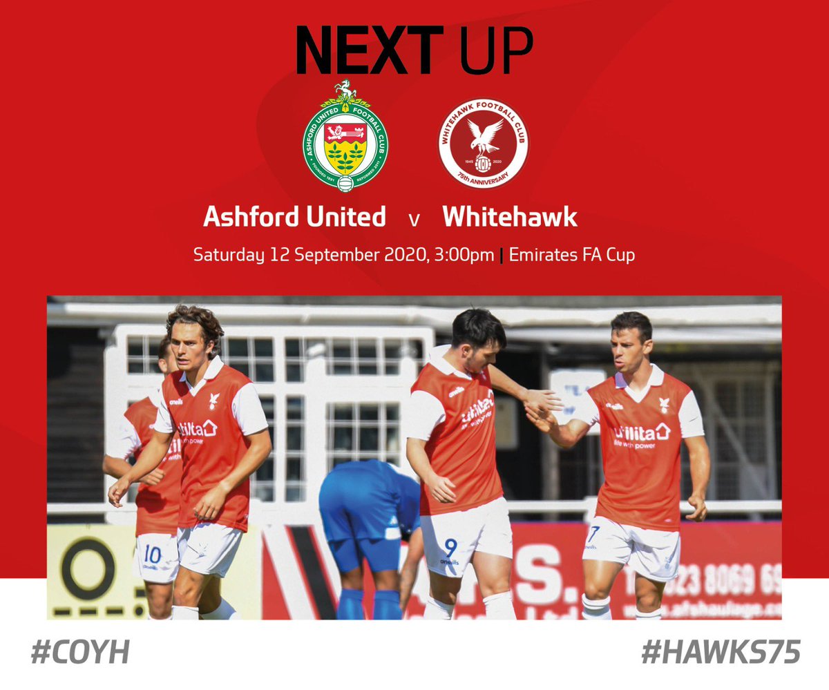 MATCHDAY | 189 days on from our last competitive fixture, we head to <a href="/AshfordUnitedFC/">Ashford United FC</a> today in the <a href="/EmiratesFACup/">Emirates FA Cup</a> #COYH #75years