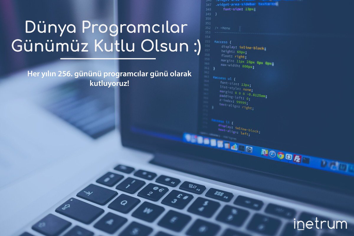 InetrumWeb's tweet photo. Dünya Programcılar Günümüz Kutlu Olsun 💻 #programcılargünü https://t.co/qygBZLfv8P