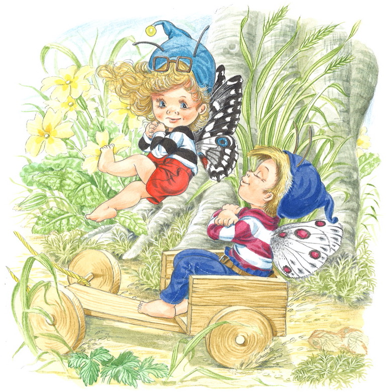 butterflyctweet's tweet photo. Hello, my Butterly Friends!
Rudy here, talking to lovely Chrissie, who thinks she can make my new cart go faster than I can. 
I don’t think so. Do you?
Find out in our book 'Whizzing Through the Woods'!
I look forward to seeing you all, deep in the woods where people seldom go. https://t.co/Fl8EwjPq7z