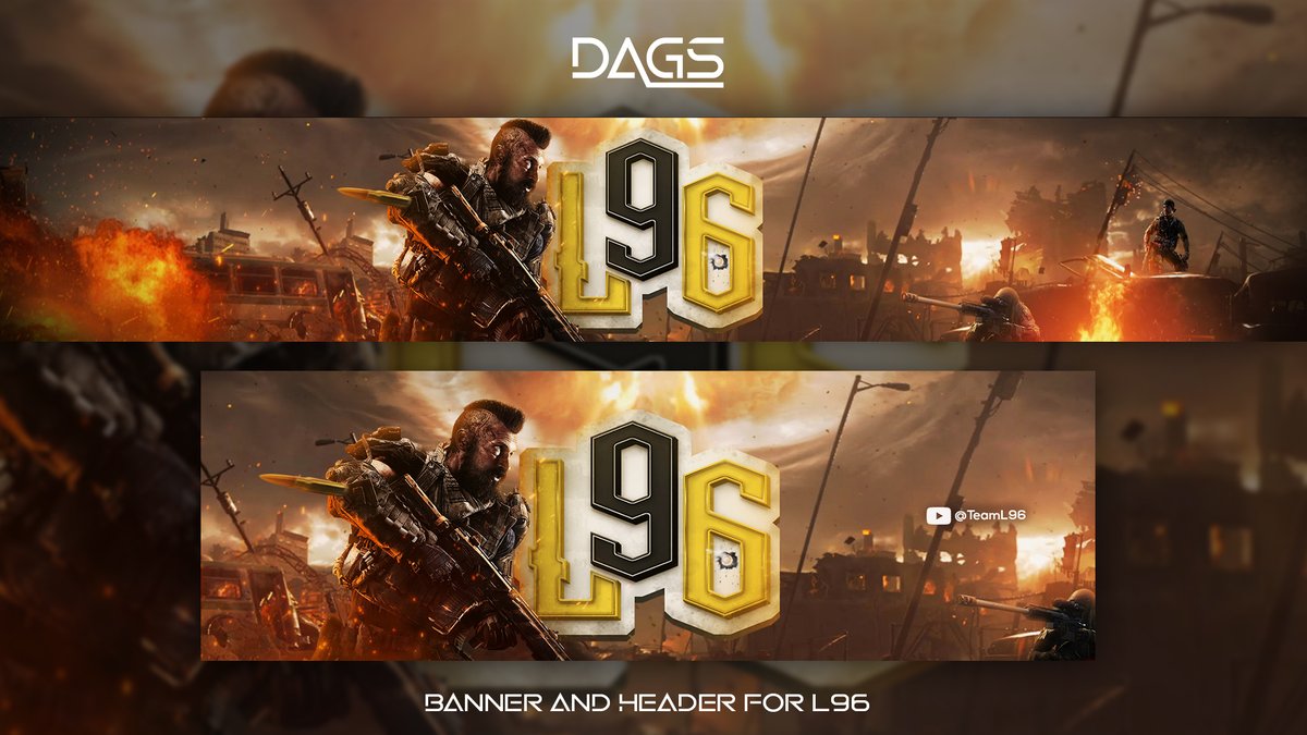 ImDags's tweet photo. Banner &amp; Header for @TeamL96 
 
LIKE❤+RT🔃

You need design? DM! 📨 (no free)

-Ignore-
#gfx #needgfx #buscogfx #necesitogfx #lookinggfx #ayudagfx #commisionsopen #thumbnail #banner #header #design #designs #designer #diseño #algungfx #anygfx #gfxdesigner #diseños #lookingforgfx https://t.co/5rAIoH21GB