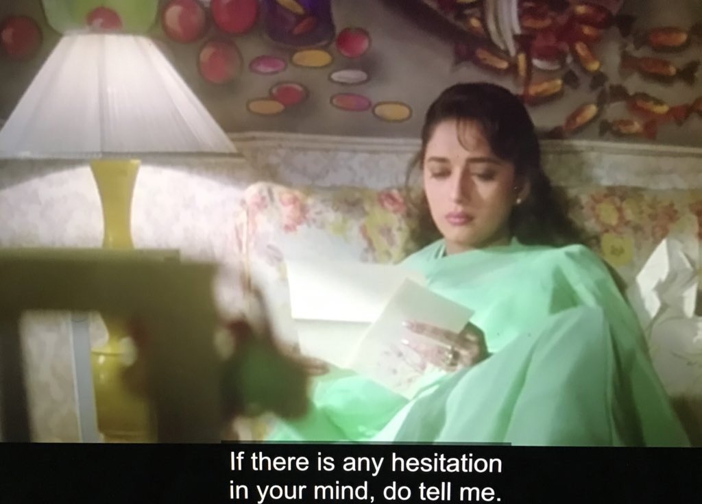 Also there’s a god part before this because Hindi movies can only be saved by god. And Tuffy in this case who gives the letter and necklace to Rajesh.Rajesh understands truth about his to-be-wife Nisha and her brother in law and ex lover Prem