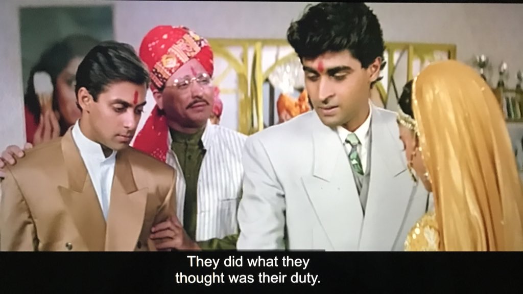 Sure uncle this Nisha and Prem nearly spoilt Rajesh’s already sad life but it was their ‘duty’