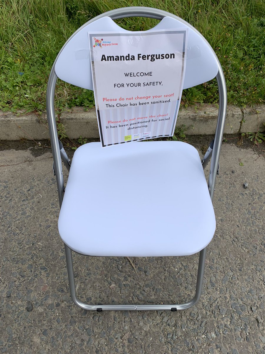  #CTA restrictions impacting families and communities so for today’s launch organisers wanted to make sure they didn’t break the law in a specific and limited way therefore some attendees are on the order side of the Border...  #sharetheisland