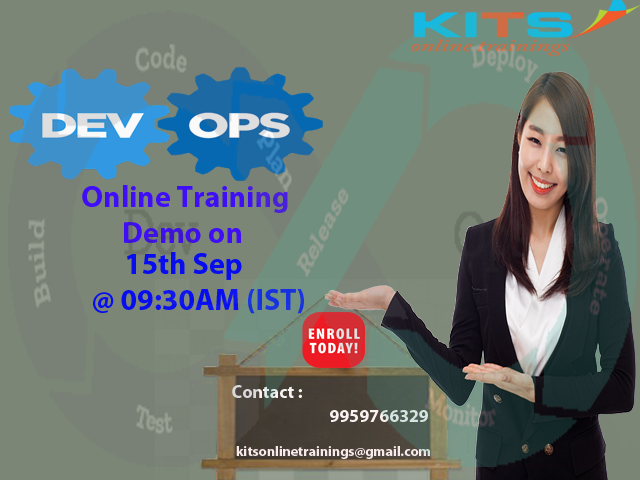 kits_trainings's tweet photo. #Kits Online Trainings invites you to enroll for the free demo session on #DevOps by live industry experts on 15th Sep 9:30AM (IST)
https://t.co/KYZMRA2u3z
 #devopsengineer #devops2017 #devopscommunity #devopslife #Kits
Email : kitsonlinetrainings@gmail.com
phone: 9959766329 https://t.co/b3FYGQuOGE