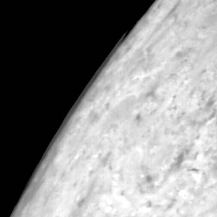 Amazingly Triton even has a thin, mostly nitrogen, atmosphere (check out the image of it below)! The atmosphere is likely produced by cryo-volcanic activity, with geysers erupting nitrogen gas and a hint of methane