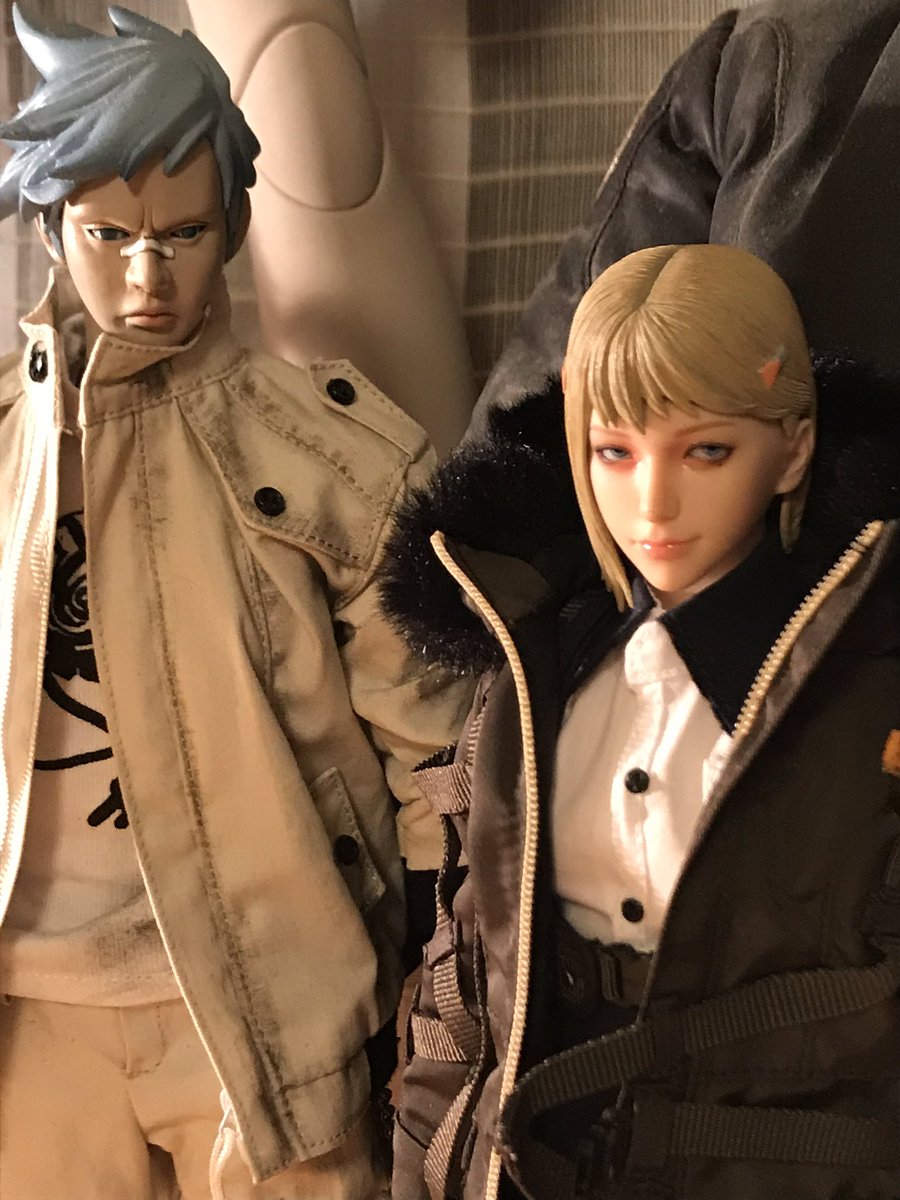 このキャサリンがi8toysオリジナルの第一弾らしいけど、どうか末長く続いてほしい。本当に素晴らしいフィギュア。造形も塗装もそうだし、あと服が完成度高い。生地のセレクトがセンスある。マジで出会ったら買った方がいい一品。 #i8toys 