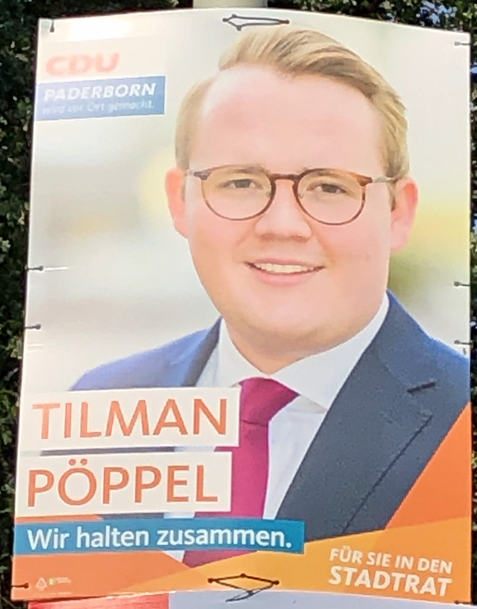 Rallekab's tweet photo. Die große Stärke von Paderborn: Hier sehen Politiker noch so aus, wie es sich gehört! #Kommunalwahl #KommunalwahlNRW #Kommunalwahl2020 https://t.co/YW2Vna7WvO