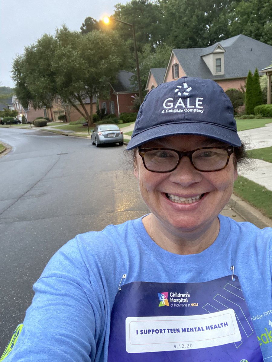 teresaminnaugh's tweet photo. Raining here in ATL but Cameron’s light is shining bright.Walking 5k- support teen mental health #SpeakUp5k #NationalSpeakUp5kDay #LetsFinishThis, #CKGMentalWellnessEducation #YouAreWorthItAll #galecares #cameronscollection ⁦@ckgfoundation⁩ ⁦@GaleSchools⁩ https://t.co/WKMzQxEO95