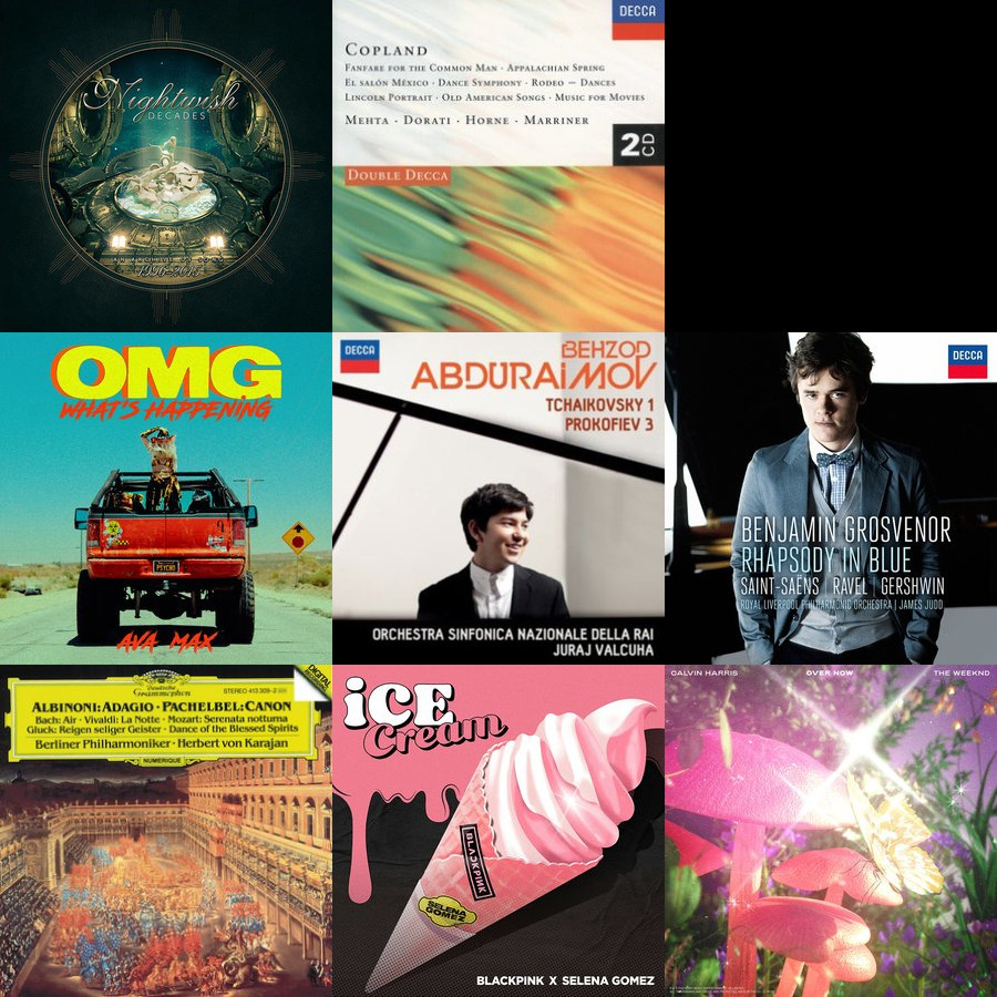 a miña música semanal, #lastfm