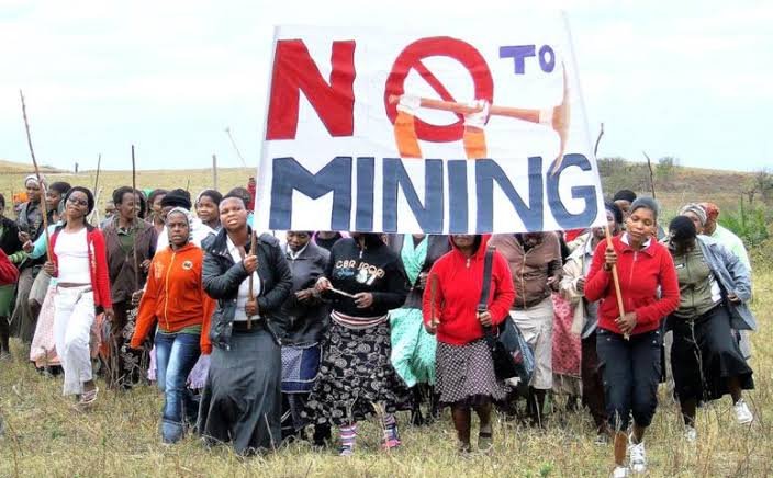 The people were confident that this would work in their favour as Nelson Mandela was all about liberating the people (and was from the Eastern Cape) but the government granted the Australian mining company rights to mine even though the people refused.