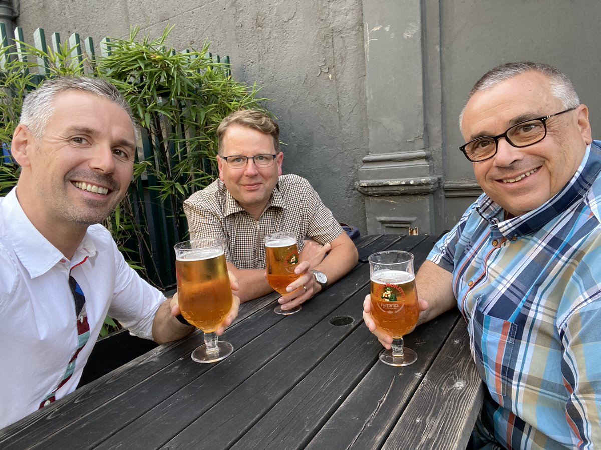danielrGMB's tweet image. Such a joy to get together with these two @mrowenm and @ramsdp10 after way too long 🍻