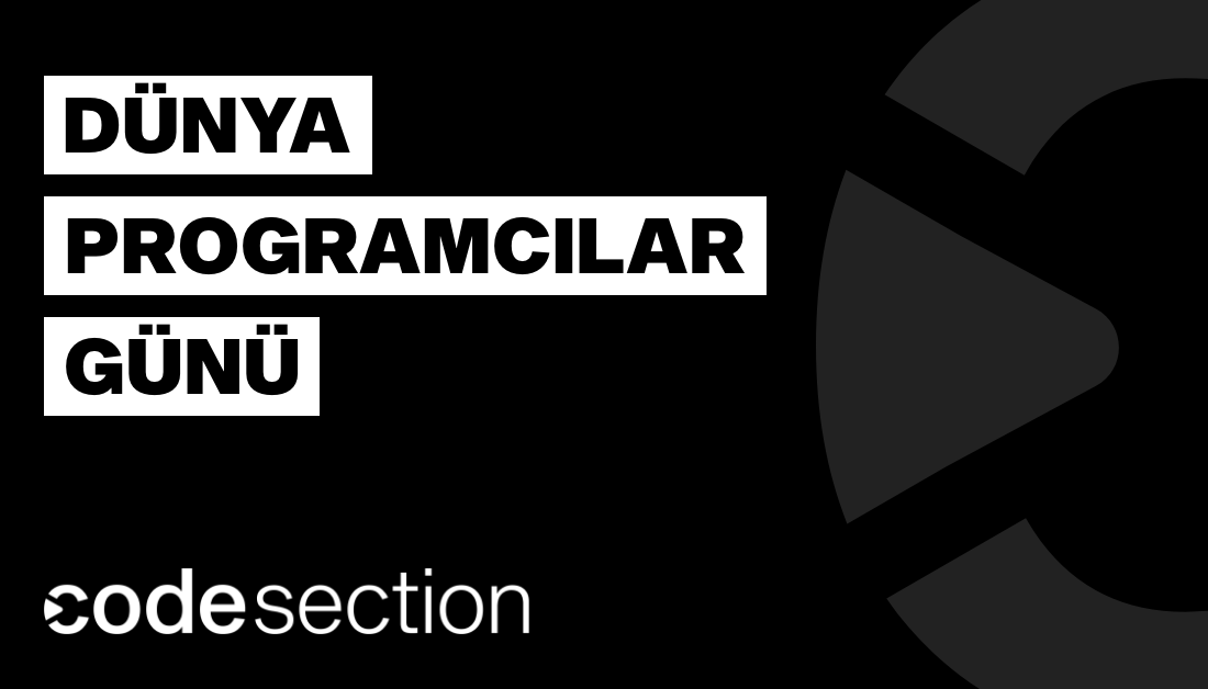 CodeSectionTR's tweet image. Dünya Programcılar Günümüz kutlu olsun! 🎉