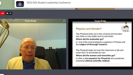 Brilliant talk by Tomas Brage of Lund University about what gender & #diversity have to do with #Physics.

I was so glad to hear Tomas clearly busting the myths of objectivity, meritocracy & the #LeakyPipeline.

Thank you to Tomas & the organizers of #SLC2020 👏👏👏

#WomenInSTEM