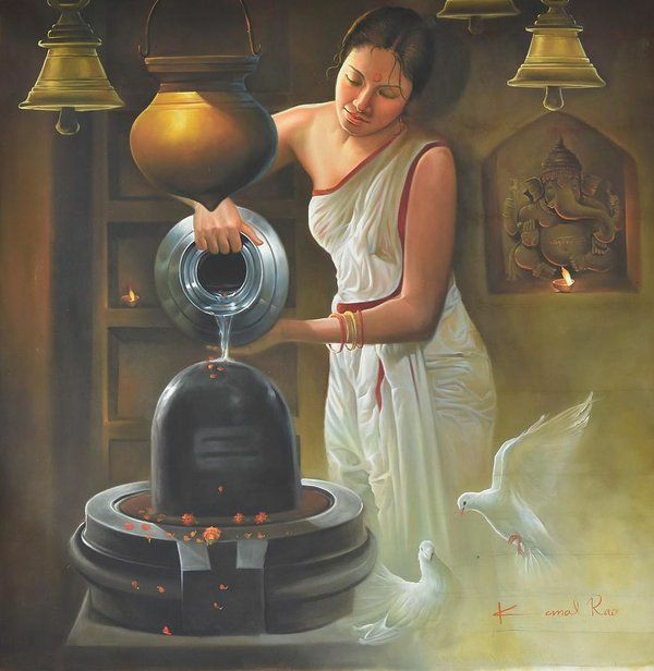 According to the Puranas, a brahmin girl named Rishika married to a brahmin according to his father's will, but as a result of earlier birth bad deeds, she got the grief of being a widow in her childhood, after which, following the Brahmacharyavrata, she started performing Tapā