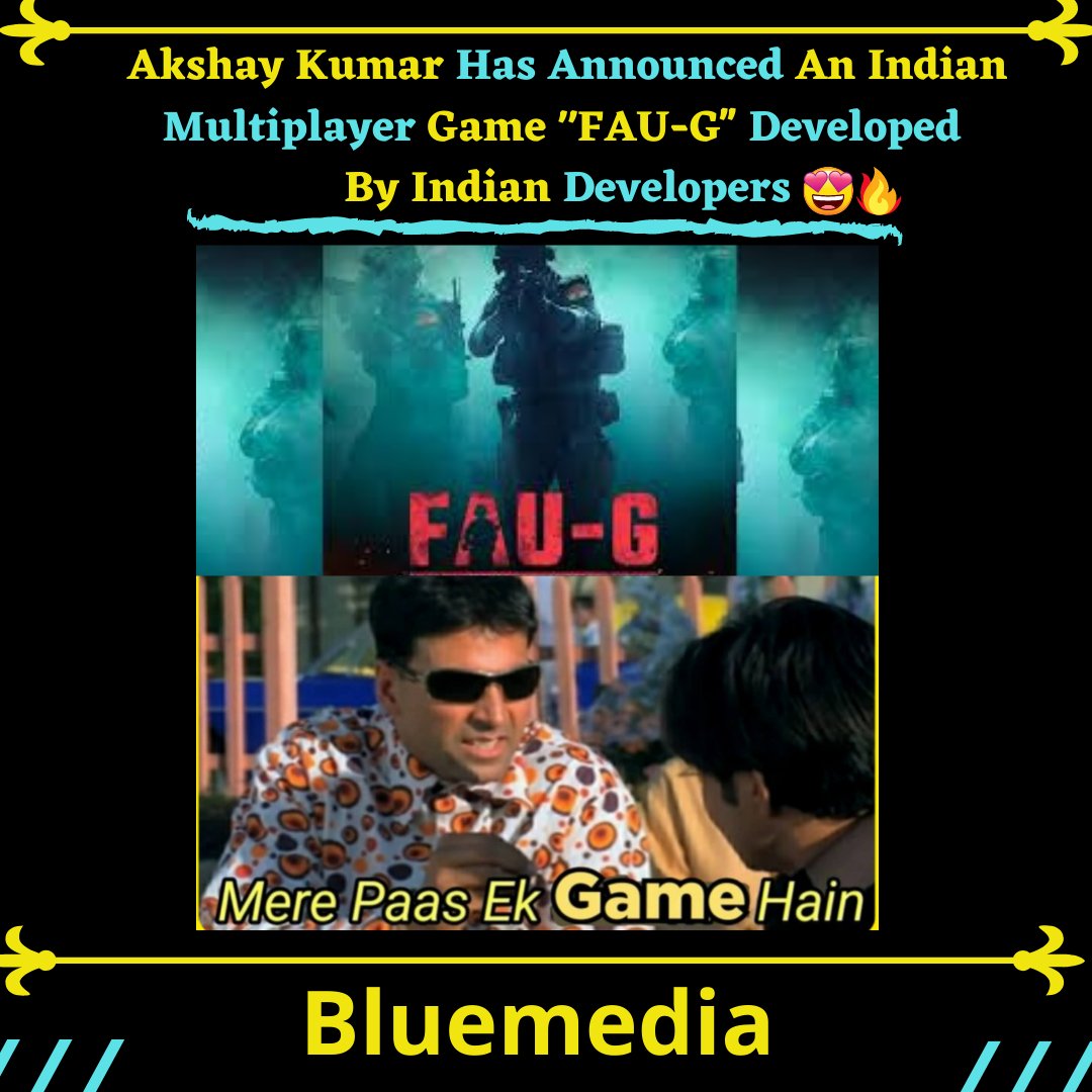 bluemedia18's tweet photo. 😂😂
Follow 👉@blue_media01
Like ❤️&amp; Comment ✍️ Below 👇
#FAUG  #FAUGGame  #pubgbannedinindia  #PUBG   #India  #AkshayKumar #gammer #memesdaily  #MEMES  #game #phirherapherimemes #rippubg  #trendingmemes   #pubgban  #faughtfun #lol  #New_Game #indianmemes #saturdayfun  #Bluemedia https://t.co/NcXycgNb1u