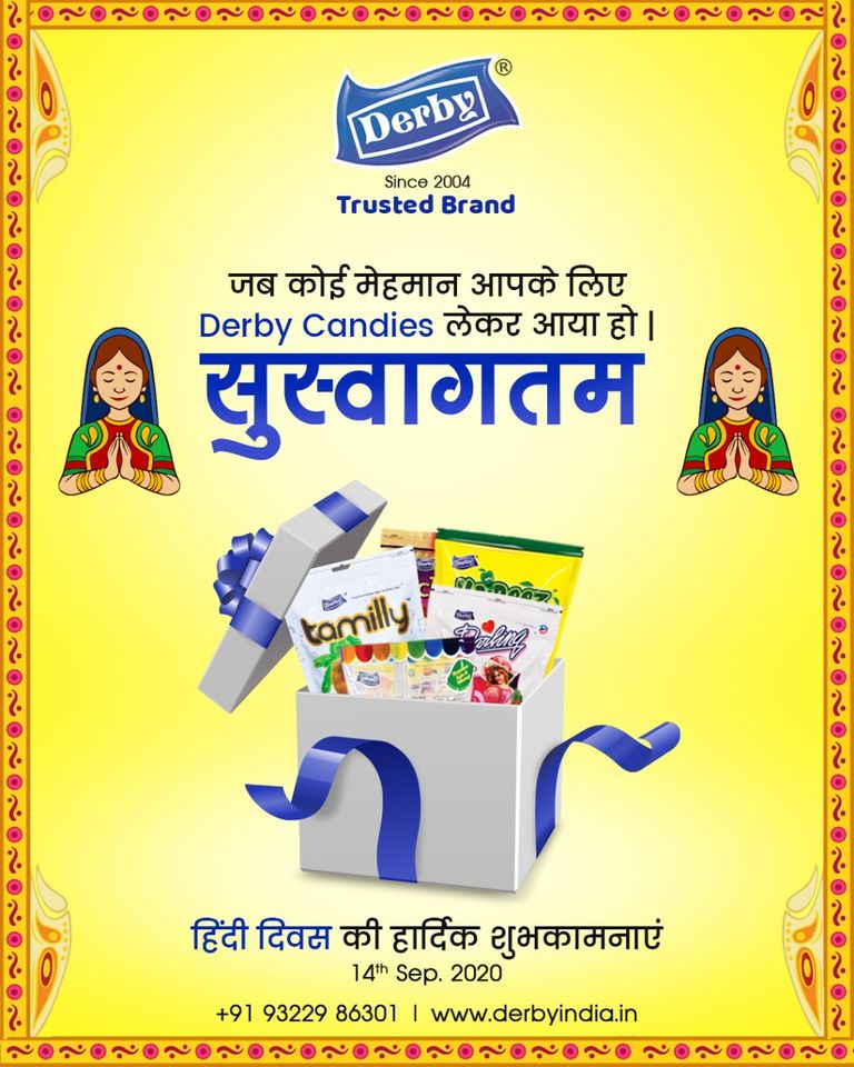 derbyindia's tweet photo. #Hindi_Diwas #Hindi_Language
हम सब का अभिमान हैं हिंदी
भारत देश की शान हैं हिंदी | ☺️
हिंदी दिवस की शुभकामनाएं || 🙏
#hindidiwas #hindi #hindustani #indian #hindilanguage #hindibhasha #hindiday #hindustan #speakhindi
https://t.co/gGKCqZ9brj https://t.co/rLHQdZ0u2F