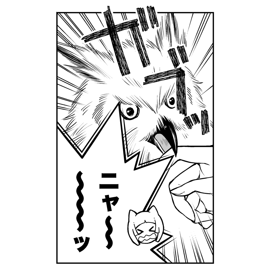?ニャ〜〜〜ッ 