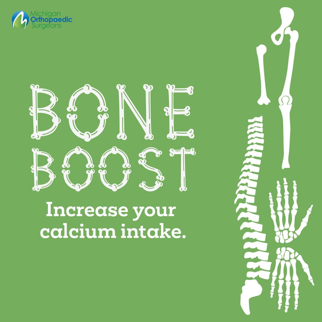 Fact: #Calcium is the most critical mineral in your bones. Are you getting enough of it? 🥛 Shoot for 1,000 milligrams a day (or 1,200 if you’re over 50) from foods like dairy products, almonds, broccoli and kale.