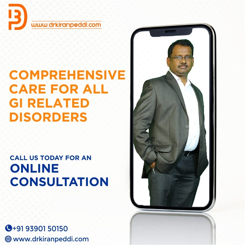 Consult the Super-specialist in Gastroenterology Online now!

To book an appointment, reach us out on: ☎:+91 95810 00505 visit: drkiranpeddi.com

#DrKiranpeddi #Gastroenterologist #Gastroenterology #OnlineAppointment #OnlineConsultation #Disorders #Digestive #Healthylife