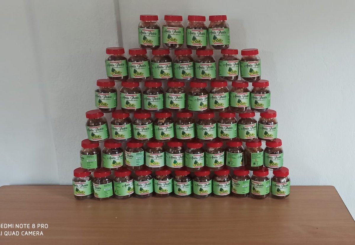 Amla &amp; Mango pickles and Heimang candies prepared by Thorhing and Pheikar SHG of Kasom village Kamjong Divn of Ukhrul District of Manipur under Pradhan Mantri Van Dhan Yojana are ready for sale responding to #AtmaNirbharaBharat &amp; #VocalForLocal call of Hon'ble PM <a href="/narendramodi/">Narendra Modi</a> ji