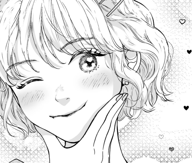 別バージョン!ほっぺをムニっとするあざと可愛いポーズが流行ってるらしい?? 