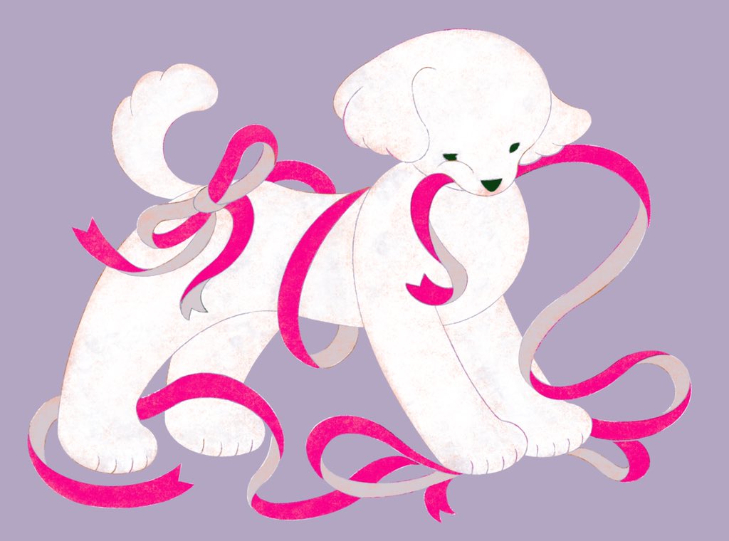 「りぼん
#illustration #イラストレーション 」|こみひかるこ Illustrator_個展7月のイラスト