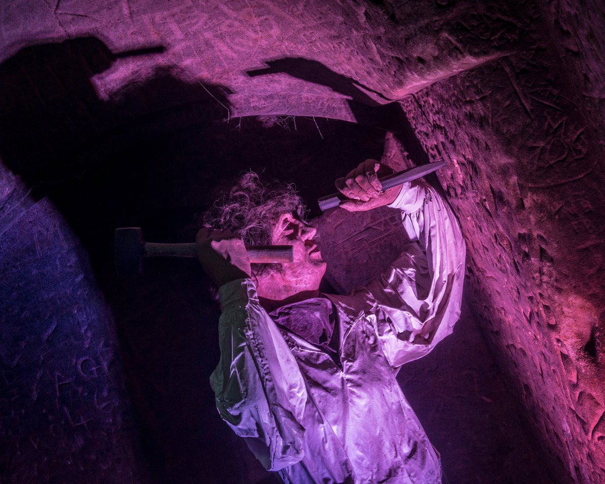 Did you know... the ancient smugglers caves were rediscovered by Joseph Golding in 1825 while he was working in a garden on the West Hill. We're open Thursday - Sunday 10.30 - 4.30pm (last admissions 4pm) Book online for discounted tickets here &gt;  shorturl.at/pJXZ3