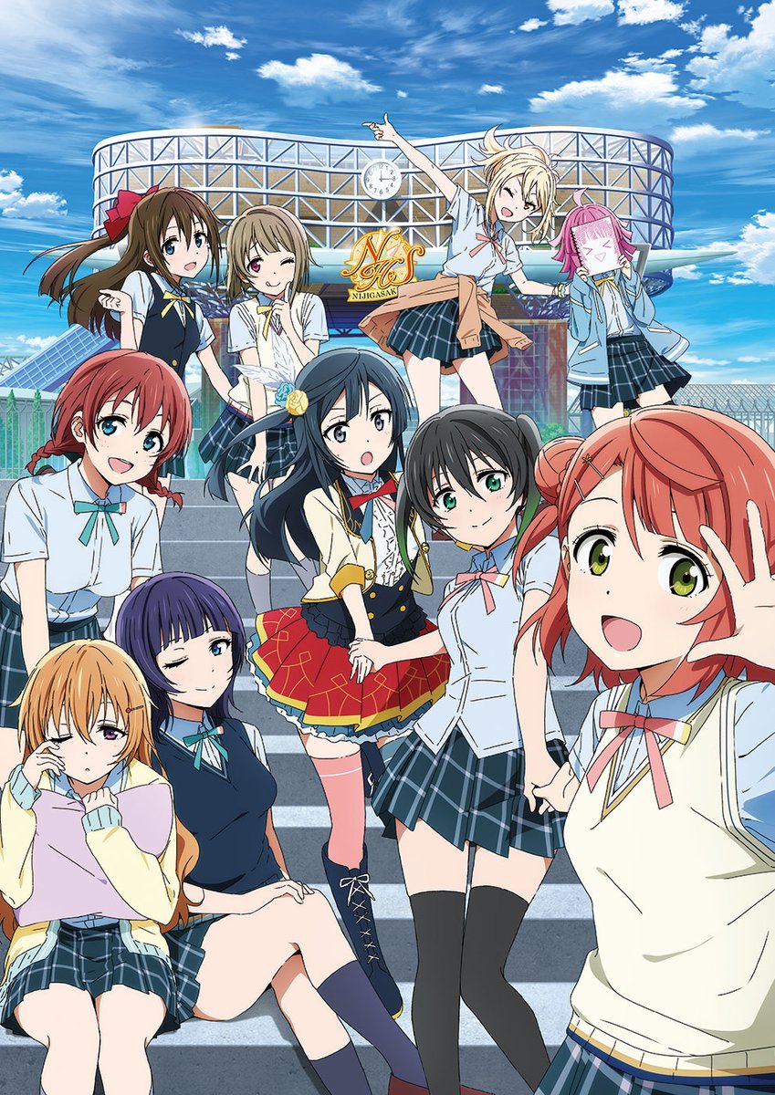 AIR_News01's tweet photo. TV anime "Love Live! Nijigasaki Gakuen School Idol Doukoukai" begins October 3rd. Visual and PV:

https://t.co/kUr0a7nbXz 

HP: https://t.co/P7028q3s3p https://t.co/WiEApZLb01