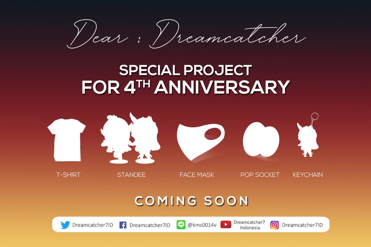 nurachmad024's tweet photo. [📢] DREAMCATCHER 4TH ANNIVERSARY PROJECT

DEAR: DREAMCATCHER

‼️COMING SOON‼️

#드림캐쳐 #Dreamcatcher #DC7ID_PROJECT https://t.co/PypqknICyk https://t.co/yGVSRAlKDP