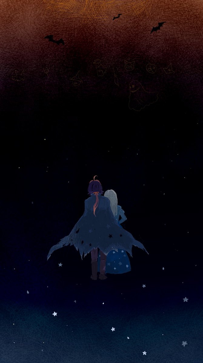 ふご 秋が待ち遠しいけど すぐ過ぎる サンホラ Soundhorizon サンホライラスト イラスト ハロウィンと夜の物語