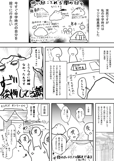 とうらぶにはまってから人生が変わった話(1/2) 