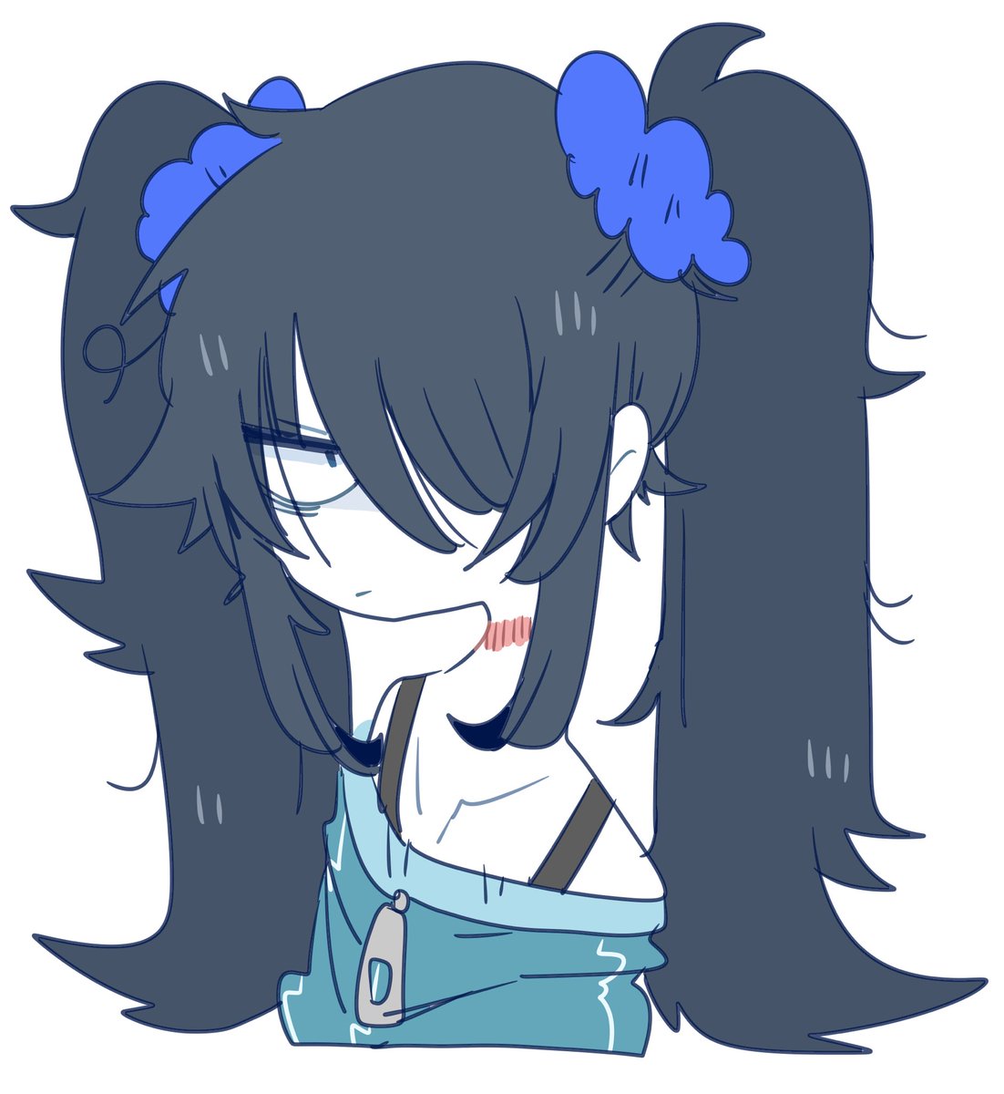 「もさもさくん 」|おぷーナのイラスト