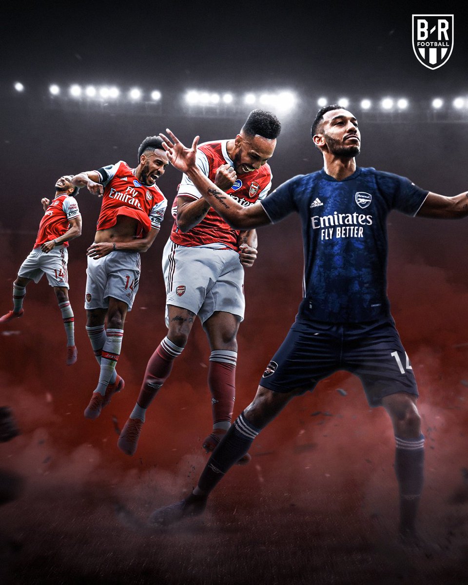 brfootball's tweet photo. Aubameyang picks up right where he left off 😤 https://t.co/Q7GstGaJ8L
