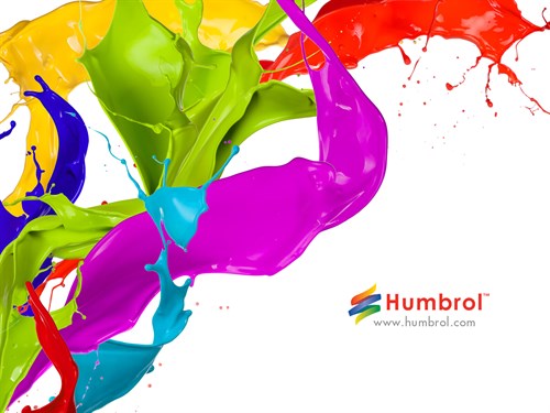 Wallpapering weekend? Why not pop this up on your computer screen? Go the Humbrol.com site and look in the community tab.

#humbrol #humbrolpaints #colour #paints #wallpaper #computerscreens #savethescreen #spectrum #rainbow