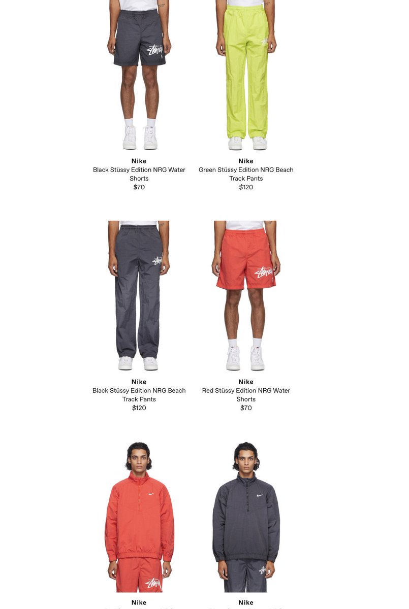 nike stussy ssense