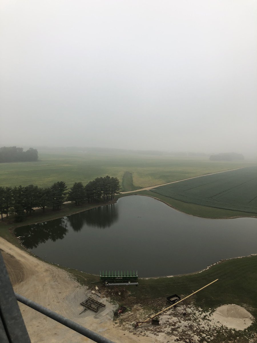 KermicleK's tweet photo. Nice morning to work in today! https://t.co/IgnyH7ZodZ