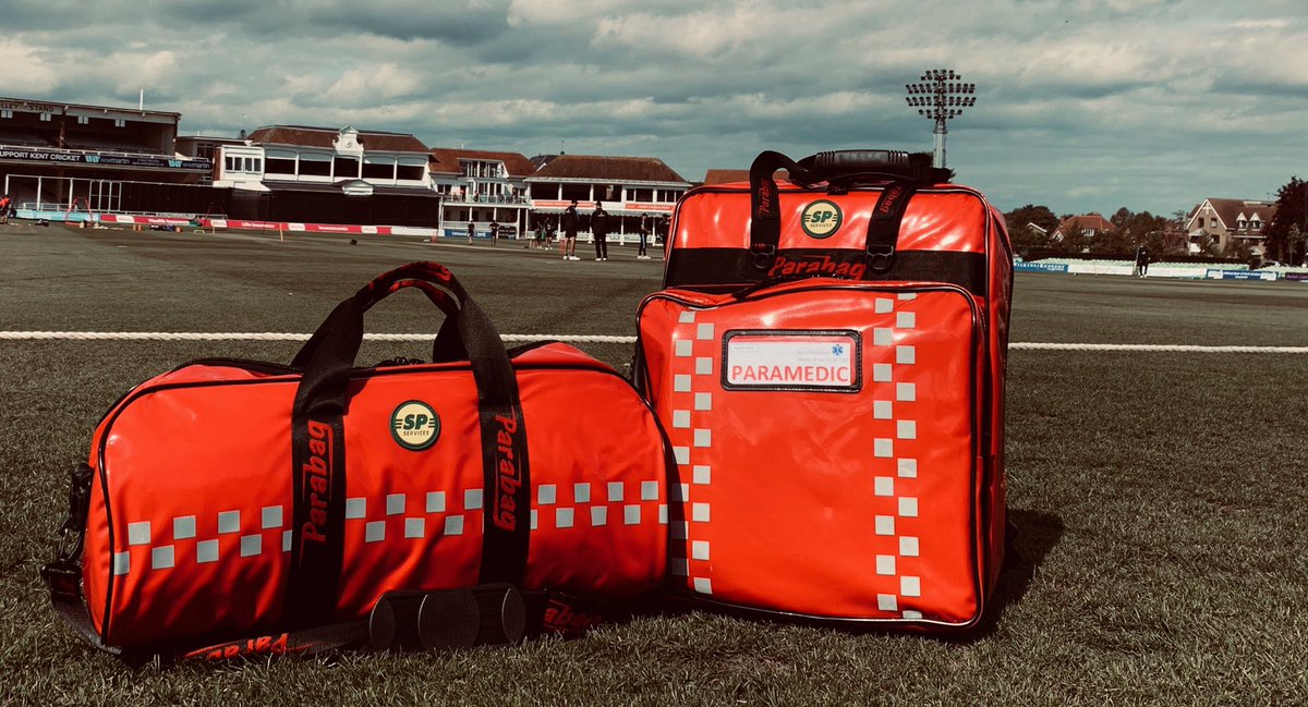 Southeastern_MS's tweet photo. We have a team on duty at @KentCricket for today’s T20 match (Kent Spitfires against Sussex Sharks).
Testing out the first phase of our equipment upgrades from @SPServicesUK 
#TeamSoutheastern #QualityStaffQualityKit https://t.co/W7NlpU7EoF
